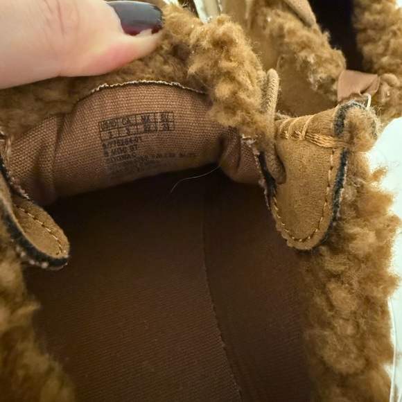 NWT Zara little boy size 3 fur-lined winter shoes - Picture 6 of 7